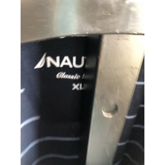 Nautica Men's Striped T Shirt Sleeve Collar Polo Shir - Picture 6 of 12